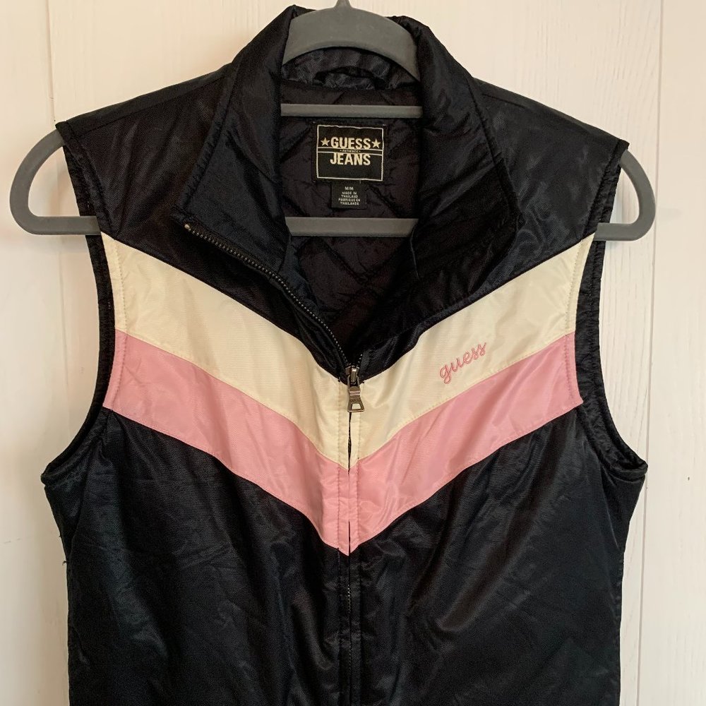 Guess Jeans vest - Black Pink White - sz Med
